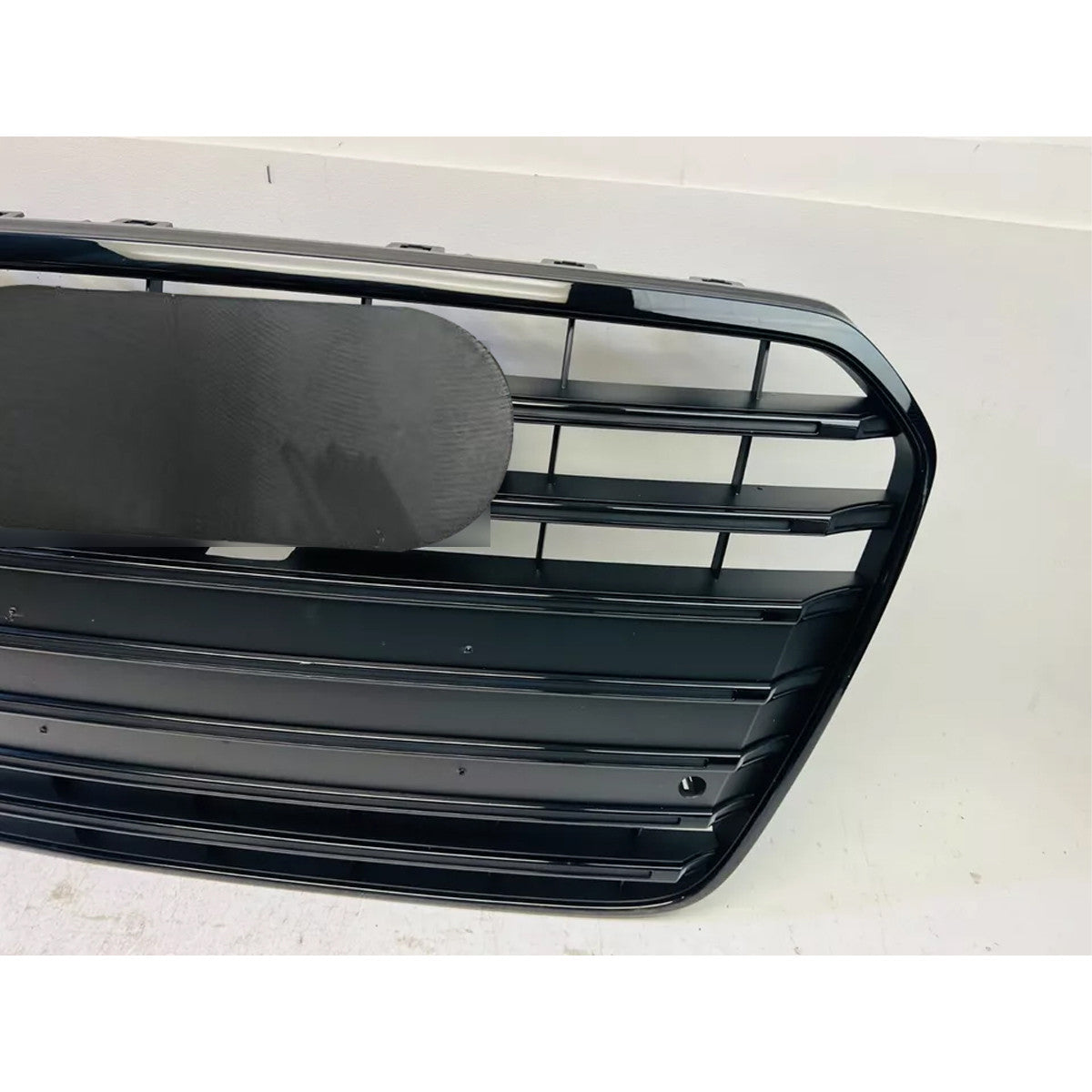 Bumper Grille Fit for A D A6 2012-2015 Grill Grille with Gloss Black Body