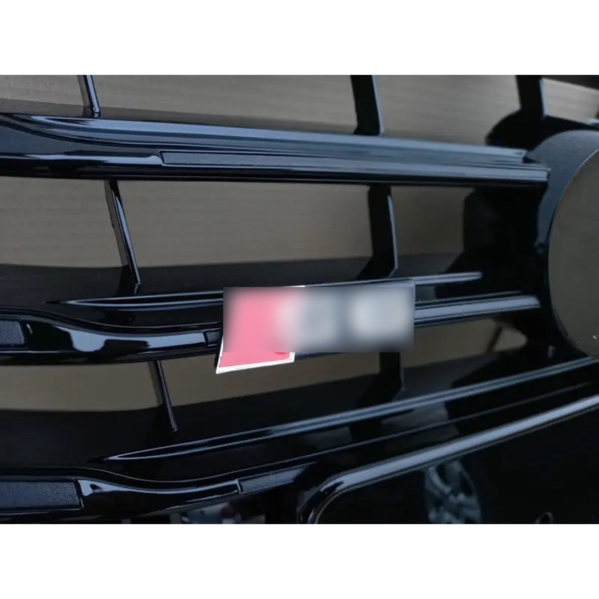 Bumper Grille Fit for A D A6 2012-2015 Grill Grille with Gloss Black Body