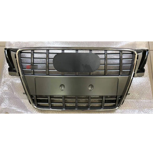Chrome Bumper Grille Fit For A D A4 2009-2012 Grill grille Grey Body