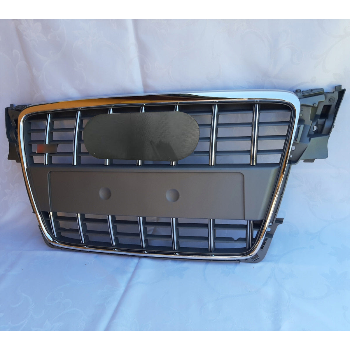 Chrome Bumper Grille Fit For A D A4 2009-2012 Grill grille Grey Body
