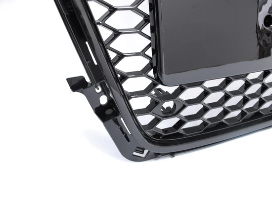 Front Bumper Grille Fit For A D A4 2009-2012 Mesh Honeycomb grille