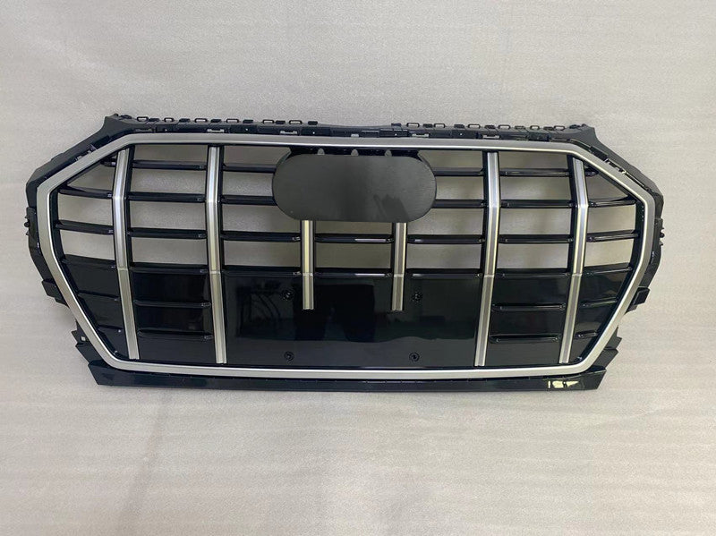 Chrome Bumper Grille Fit for AD Q5 SQ5 B9.5 2021-2022 Grill Style Front Bumper Grille