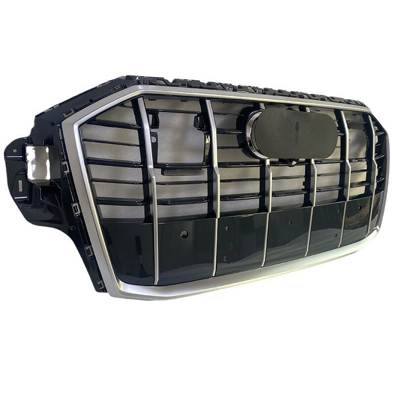 Chrome bumper Grille Fit for AD Q7 SQ7 2020-2023 Grill Style Bumper Girlle