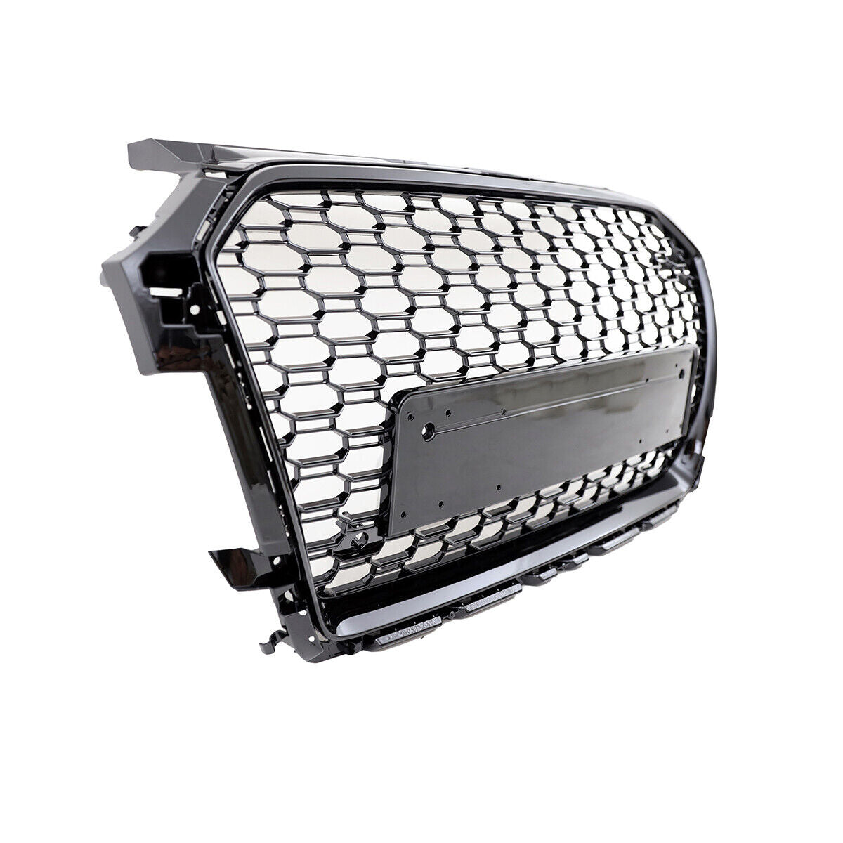 Front Bumper Grille Fit for A1 S1 2011-2015 Update to RS1 Honeycomb Mesh Bumper Grille