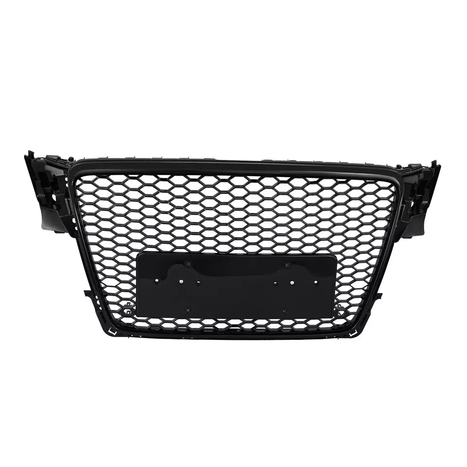 Front Bumper Grille Fit For A D A4 2009-2012 Mesh Honeycomb grille No Emblem
