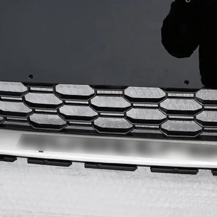 RS3 Chrome Bumper Grille Fit for 2017-2020 A3 8V S3 Mesh Honeycomb Front Bumper Grille RS3 Style