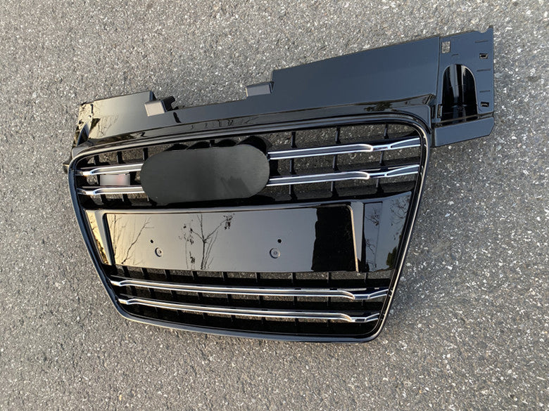 Chrome Bumper Grille Fit for AD TT TTRS 2007-2014 Grill Grille