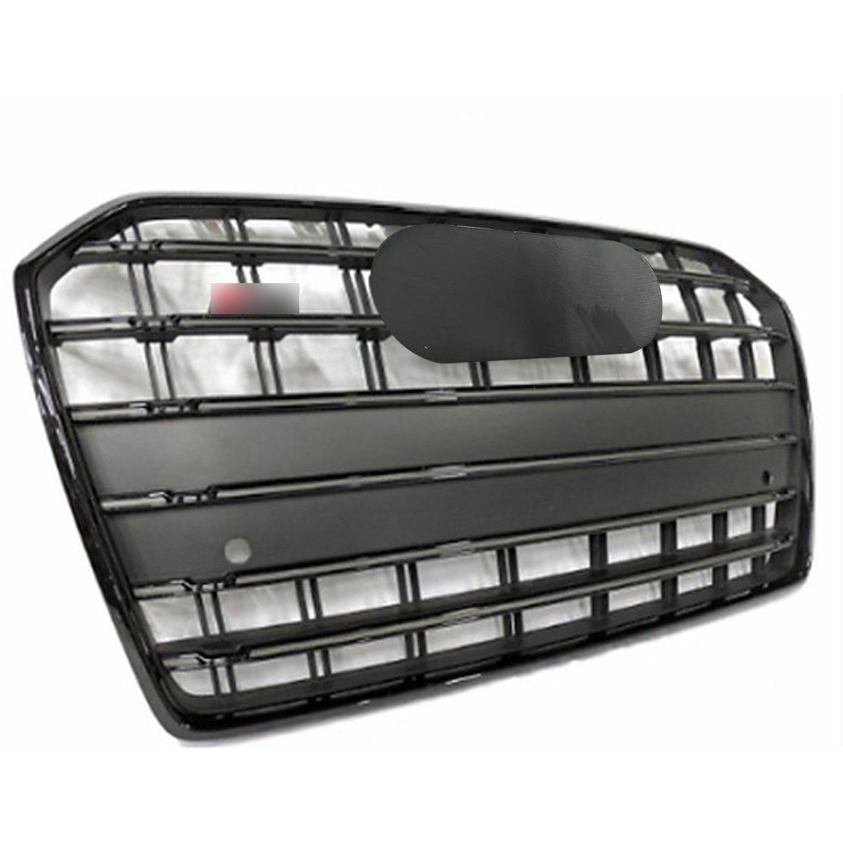 Bumper Grille Fit for A D A6 2012-2015 Grill Grille with Gloss Black Body