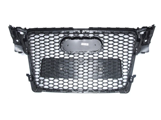 Front Bumper Grille Fit For A D A4 2009-2012 Mesh Honeycomb grille