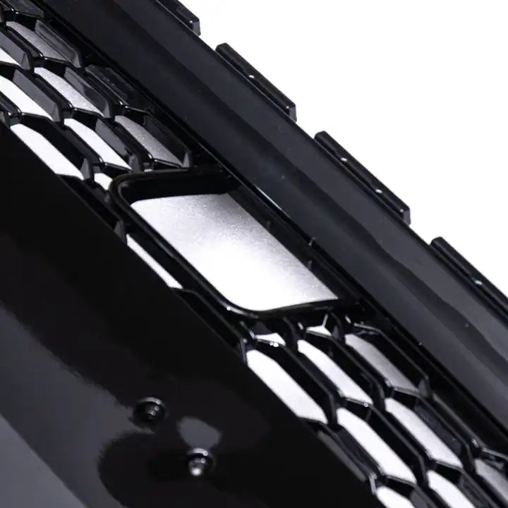RS3 Chrome Bumper Grille Fit for 2017-2020 A3 8V S3 Mesh Honeycomb Front Bumper Grille RS3 Style