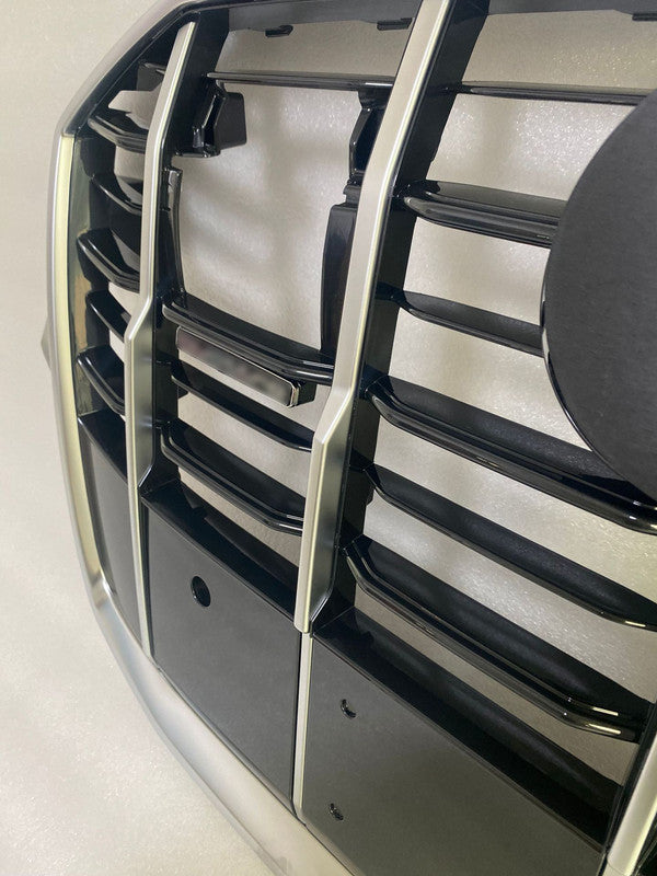 Chrome bumper Grille Fit for AD Q7 SQ7 2020-2023 Grill Style Bumper Girlle
