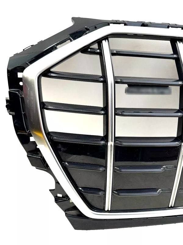 Chrome Bumper Grille Fit for AD Q5 SQ5 B9.5 2021-2022 Grill Style Front Bumper Grille