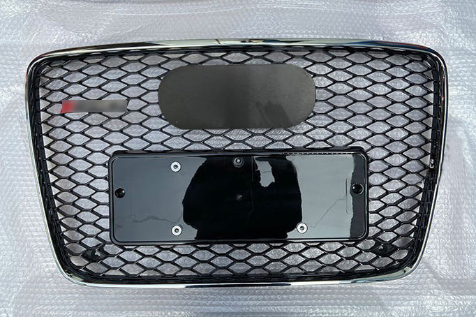 Chrome Bumper Grille Fit for AD Q7 2007-2015 Honeycomb Mesh Bumper Grille