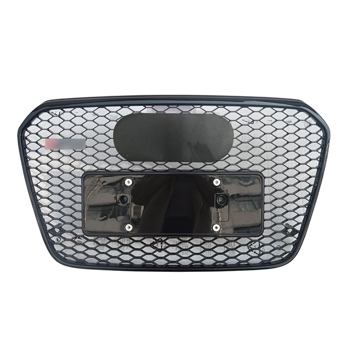 Bumper Grille Fit for A D A6 2012-2015 Honeycomb Grille with Gloss Black Body
