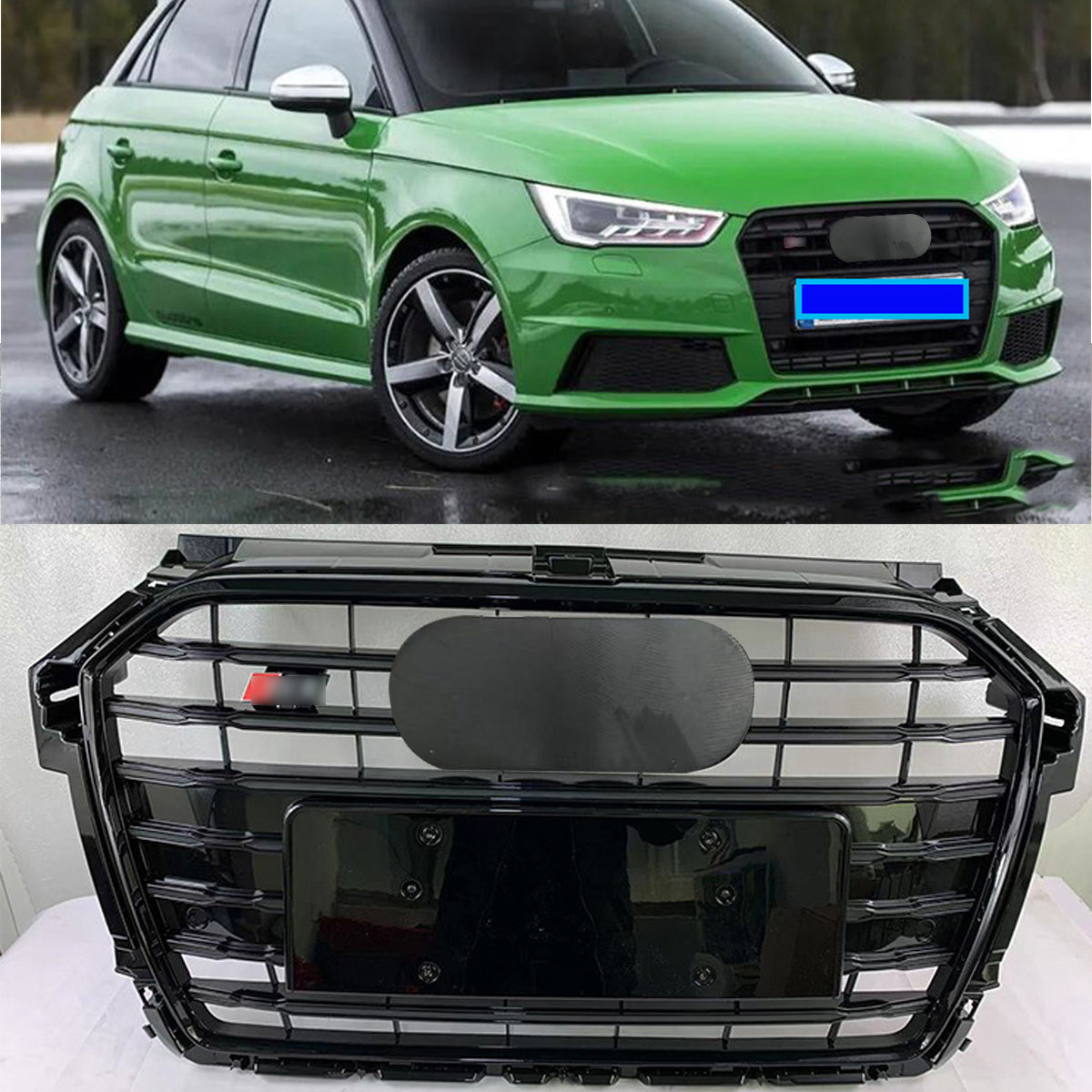 Audi A1 bumper grille