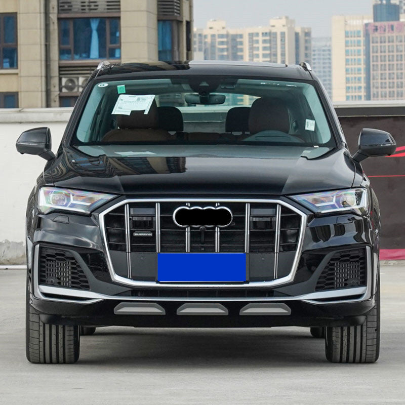 Chrome bumper Grille Fit for AD Q7 SQ7 2020-2023 Grill Style Bumper Girlle
