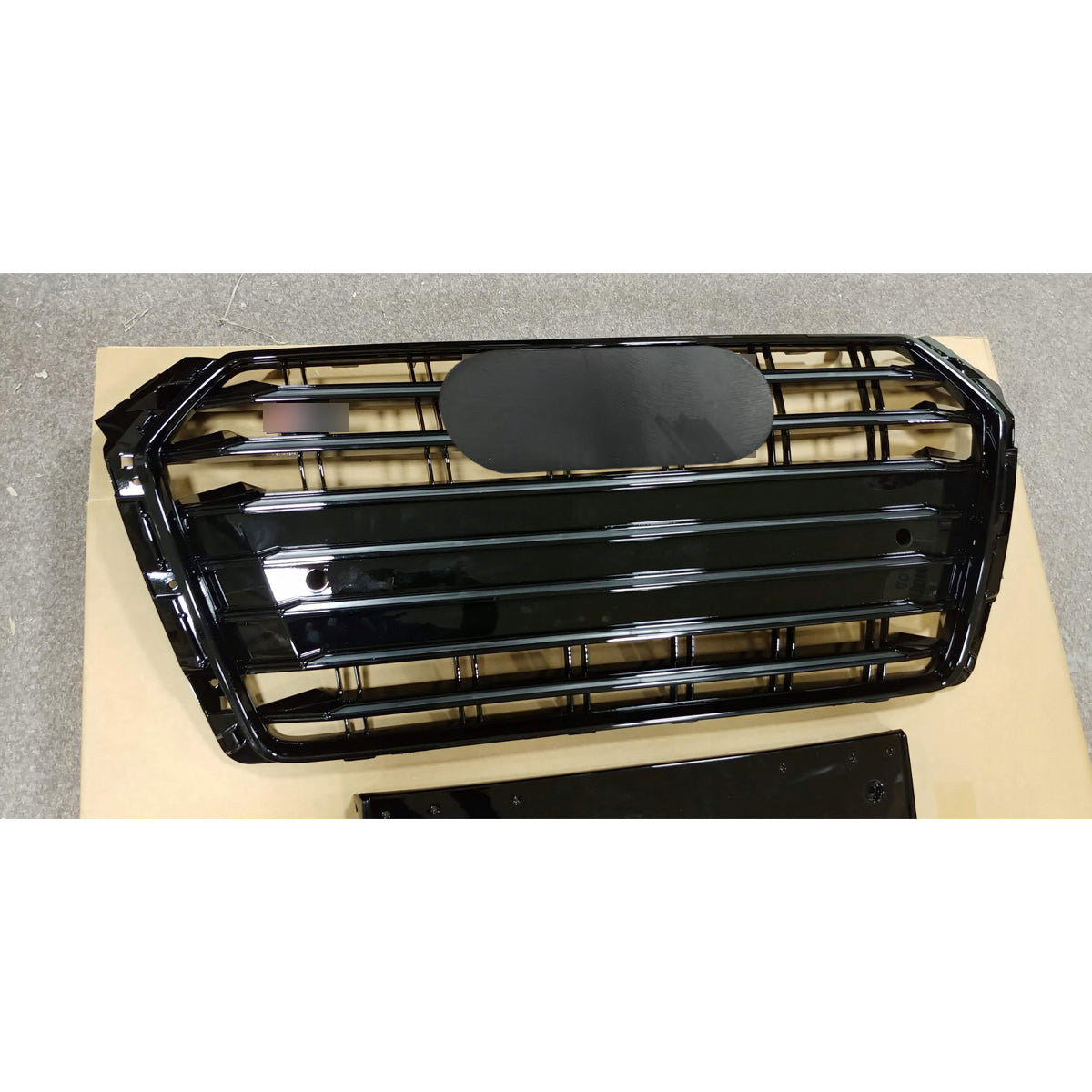 Bumper Grille Fit for A D A4 2013-2016 Grill grille with Gloss Black Body