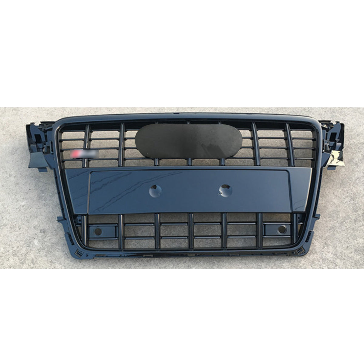 Bumper Grille Fit For A D A4 2009-2012 Grill grille with Matt Black Body