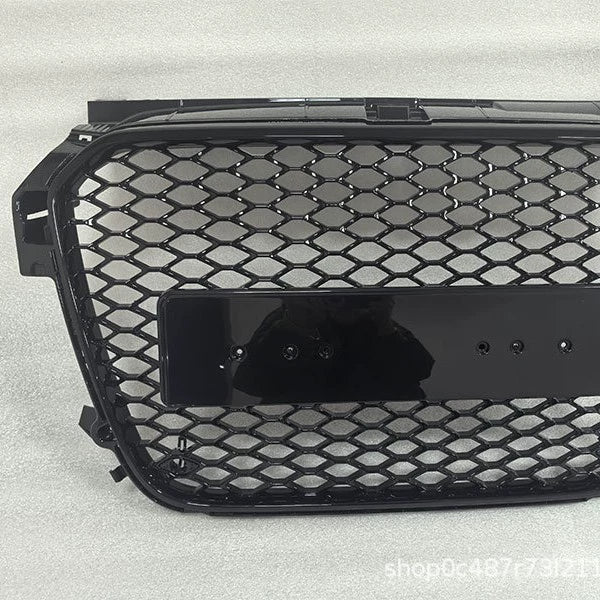 Front Bumper Grille Fit for A1 S1 2016-2018 Update to RS1 Honeycomb Mesh Bumper Grille