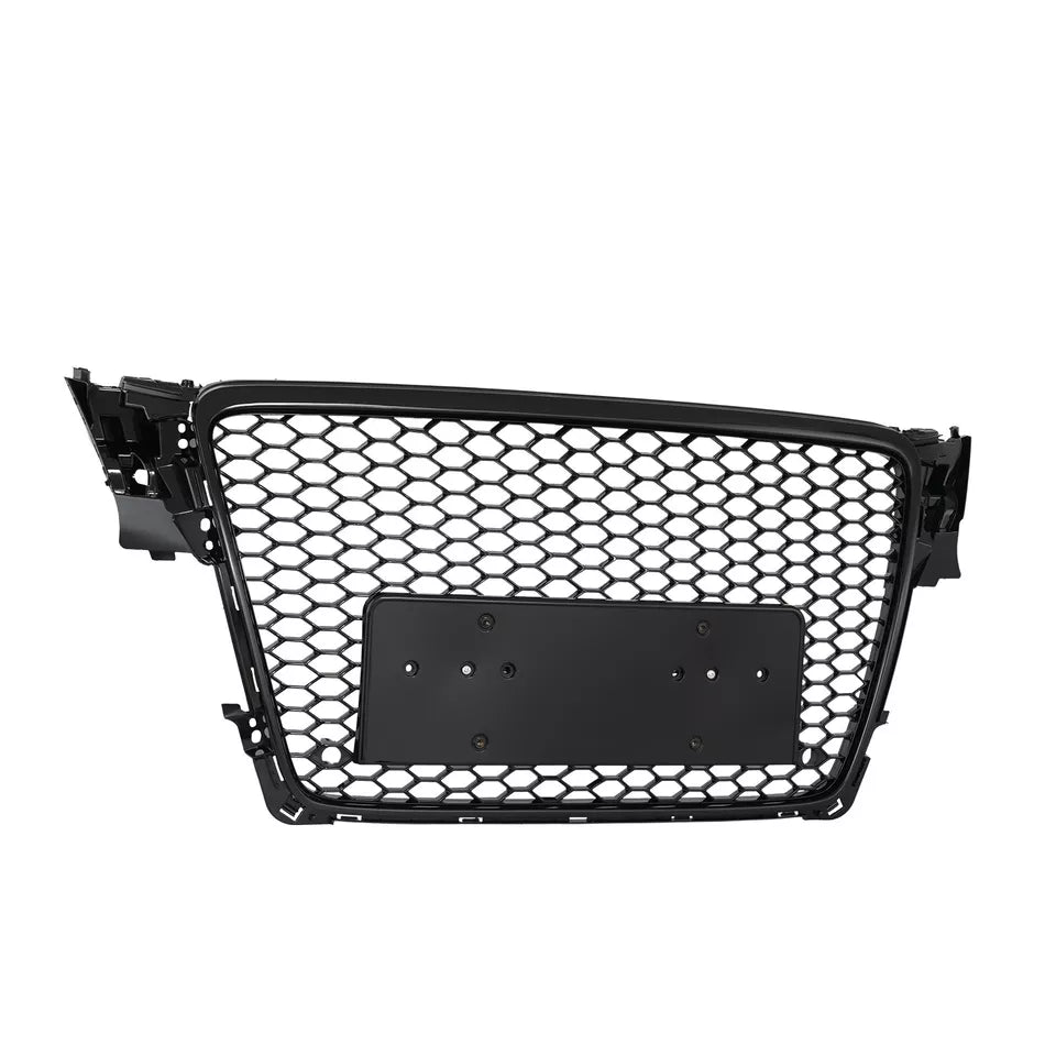 Front Bumper Grille Fit For A D A4 2009-2012 Mesh Honeycomb grille No Emblem