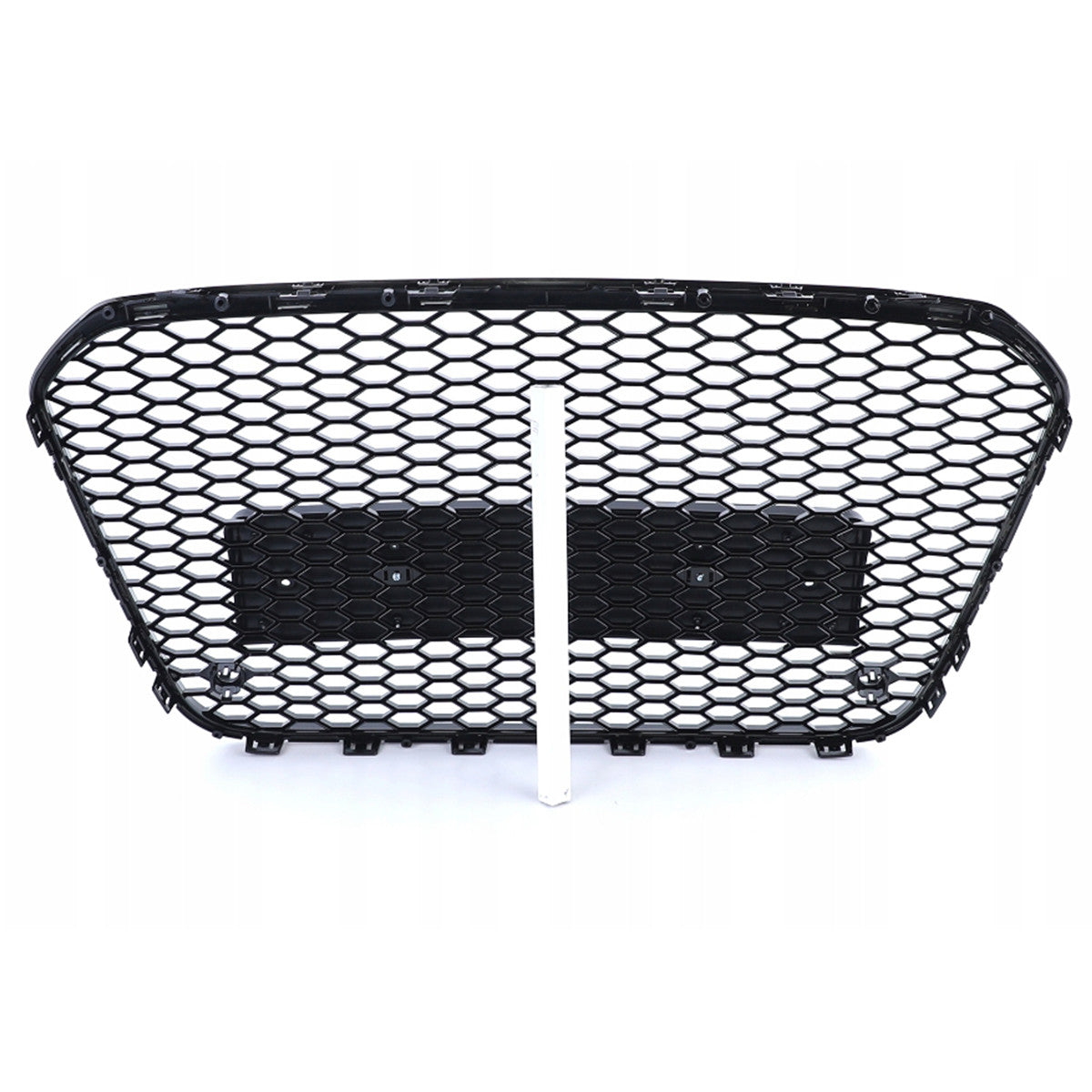 Bumper Grille Fit for A D A6 2012-2015 Honeycomb Grille with Gloss Black Body No Emblem