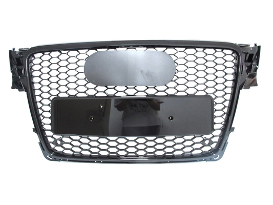 Front Bumper Grille Fit For A D A4 2009-2012 Mesh Honeycomb grille