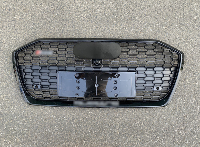 Front Bumper Grille Fit for Audi A6 RS6 S6 2019-2024 Front bumper Mesh Honeycomb grille