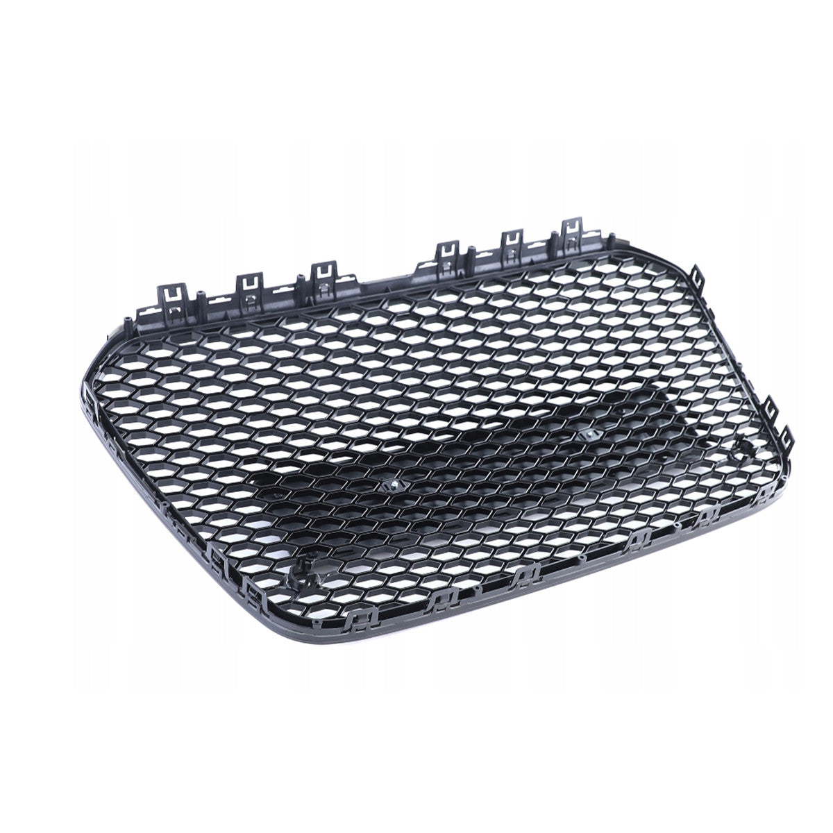 Bumper Grille Fit for A D A6 2012-2015 Honeycomb Grille with Gloss Black Body No Emblem