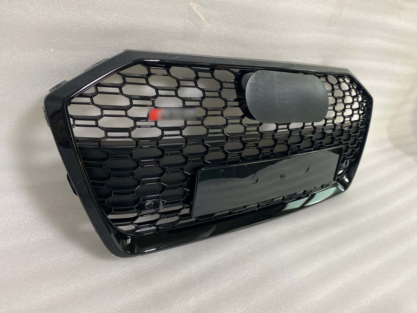 Front Bumper Grille Fit for Audi A6 RS6 S6 2019-2024 Front bumper Mesh Honeycomb grille