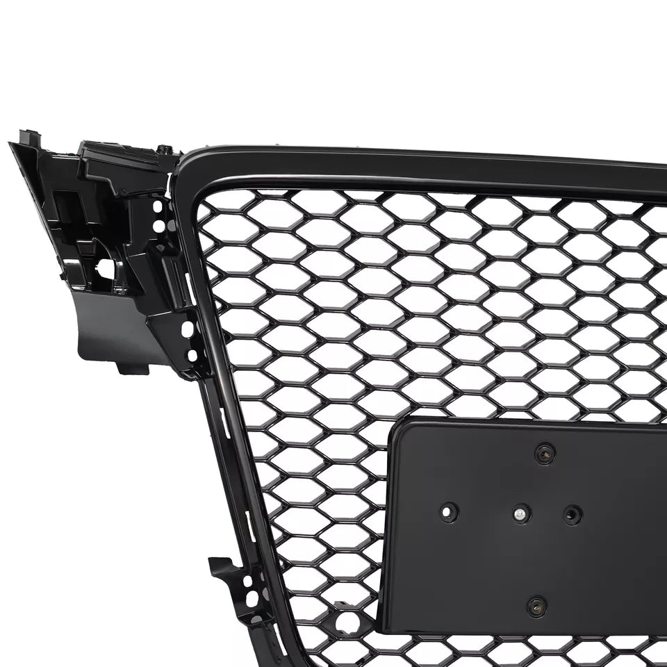 Front Bumper Grille Fit For A D A4 2009-2012 Mesh Honeycomb grille No Emblem