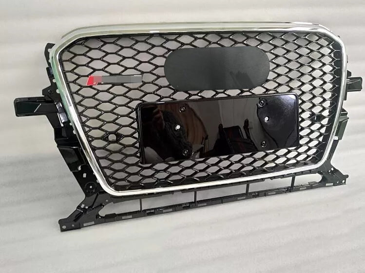 2013 Q5 bumper grille
2014 RSQ5 chrome grille
2015 Q5 bumper grille
2016 RSQ5 chrome grille
2017 Q5 front bumper grille
