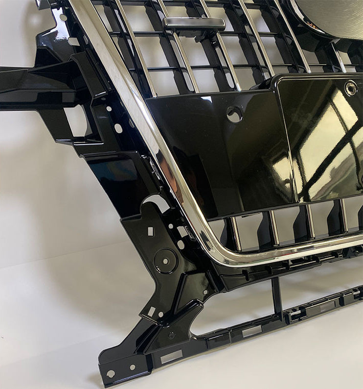 Front Bumper Grille Fit for 2013-2017 A D Q5 SQ5 Grill Grille w/i Radar Hole