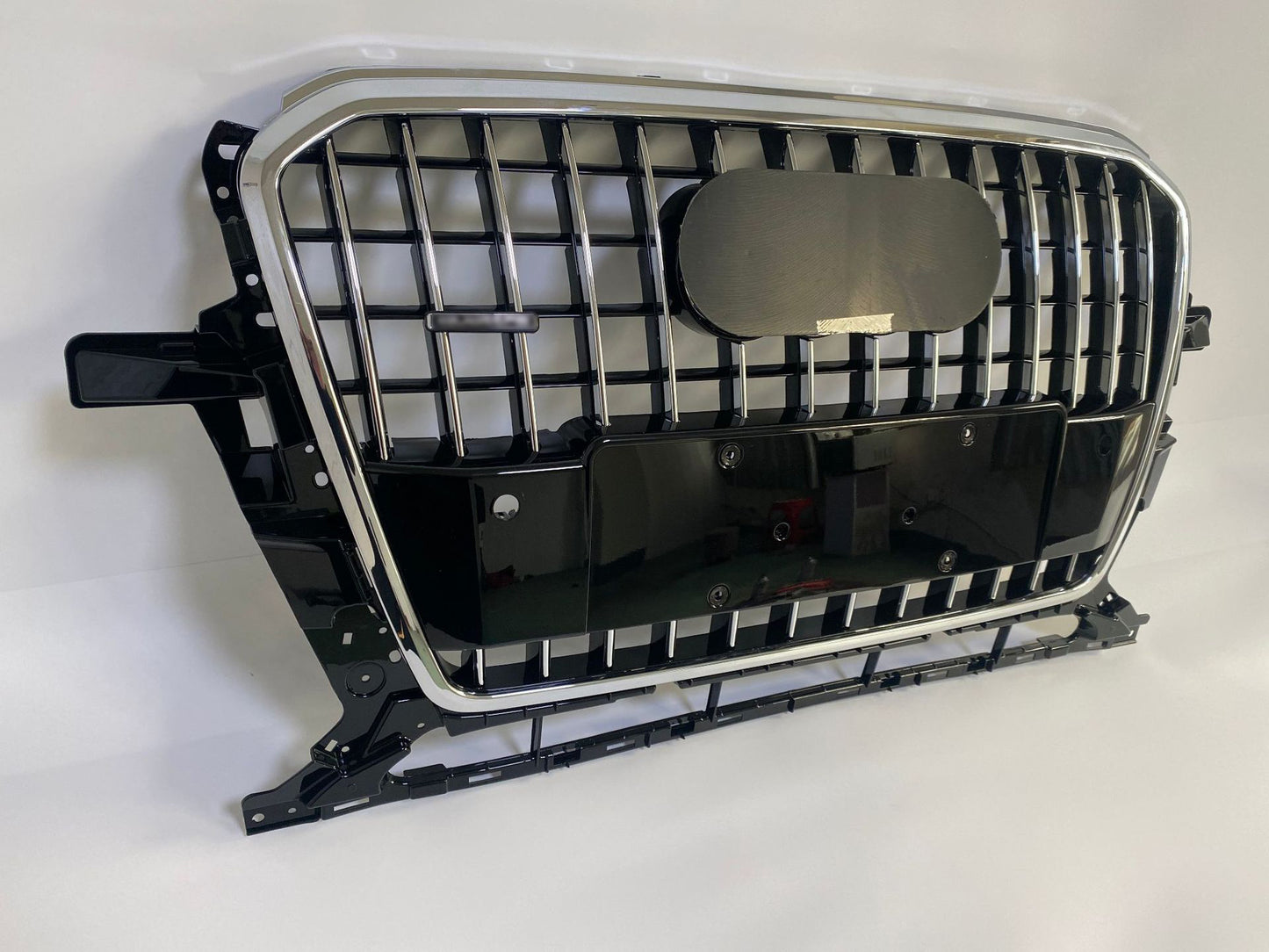 Front Bumper Grille Fit for 2013-2017 A D Q5 SQ5 Grill Grille w/i Radar Hole