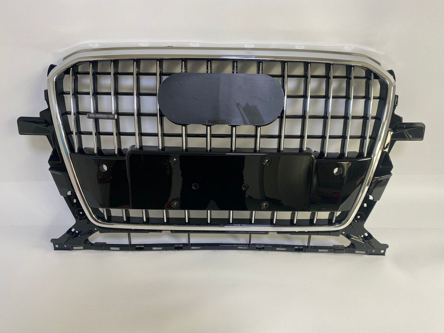 Front Bumper Grille Fit for 2013-2017 A D Q5 SQ5 Grill Grille w/i Radar Hole