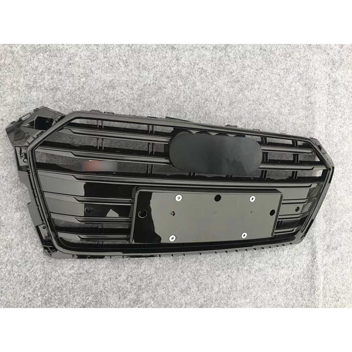 Bumper Grille Fit for A D A5 2017-2019 Grill Grille with Gloss Black Body