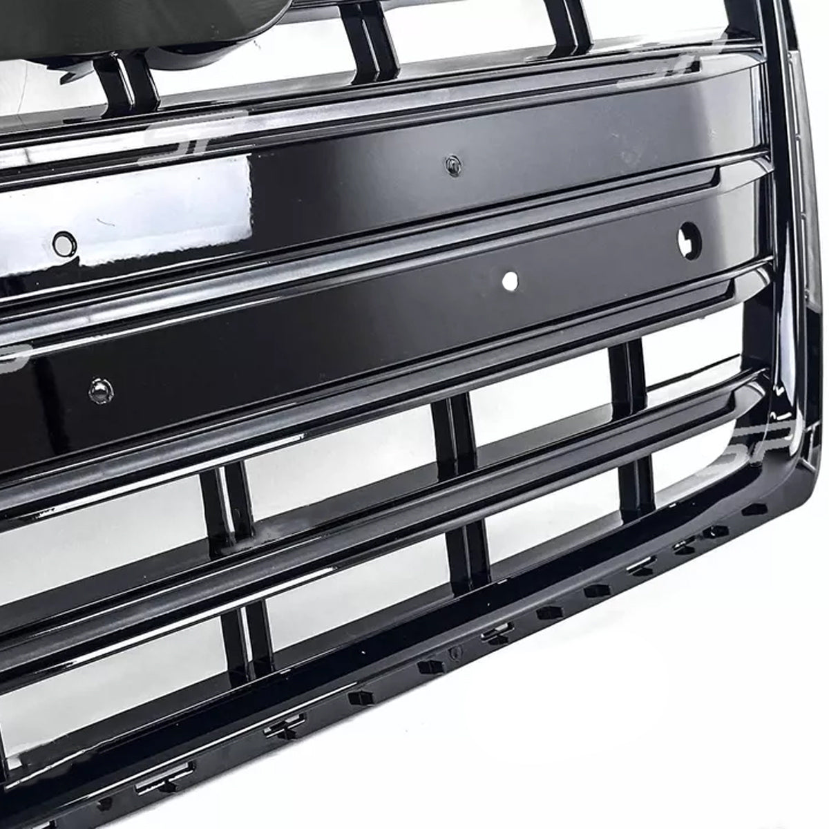 Bumper Grille Fit for A D A5 2017-2019 Grill Grille with Gloss Black Body