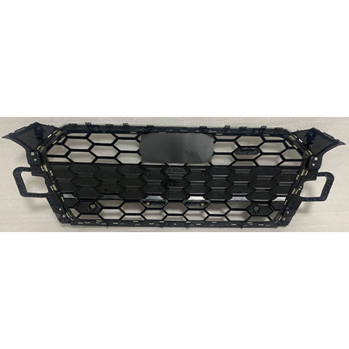 Bumper Grille Fit for A D A5 2020-2024 Honeycomb Grille with Full Gloss Black Body