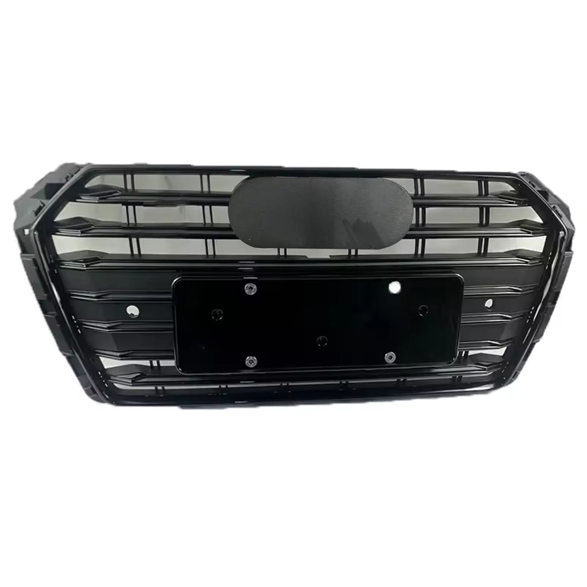 Bumper Grille Fit for A D A4 2017-2019 Grill grille with Full Matt Black Body