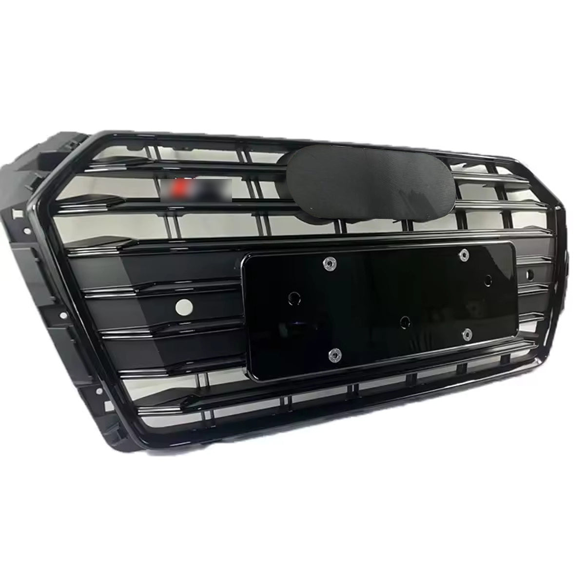 Bumper Grille Fit for A D A4 2017-2019 Grill grille with Full Matt Black Body
