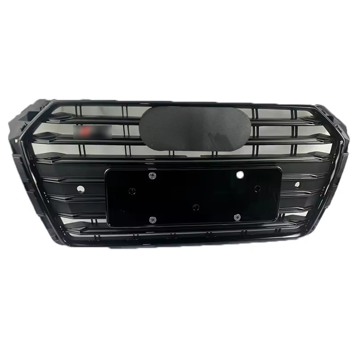 Bumper Grille Fit for A D A4 2017-2019 Grill grille with Full Matt Black Body