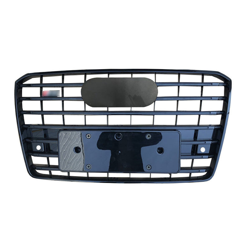 Bumper Grille Fit for AD A8 S8 2015-2017 Grill Grille RS8 Gloss Black