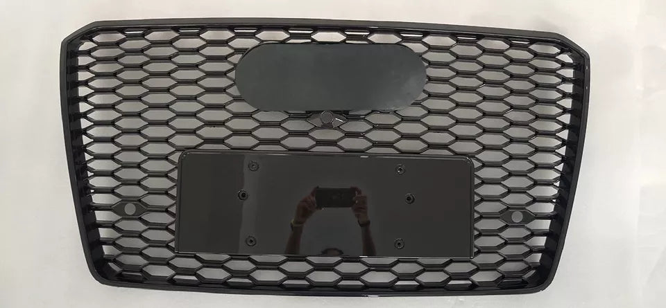 Bumper Grille Fit for AD A8 S8 2015-2017 Mesh Honeycomb Grille S8 Style