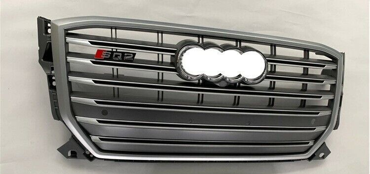 2017 Q2 chrome bumper grille upgrade
2018 Audi Q2 shiny bumper grille
2019 Q2 bumper grille for front end