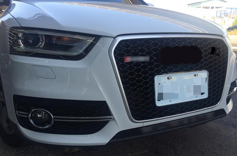 2013 Q3 bumper grille
2014 Q3 chrome bumper grille
2015 Q3 front bumper grille
2013 Q3 bumper grille replacement
2014 Q3 chrome bumper grille