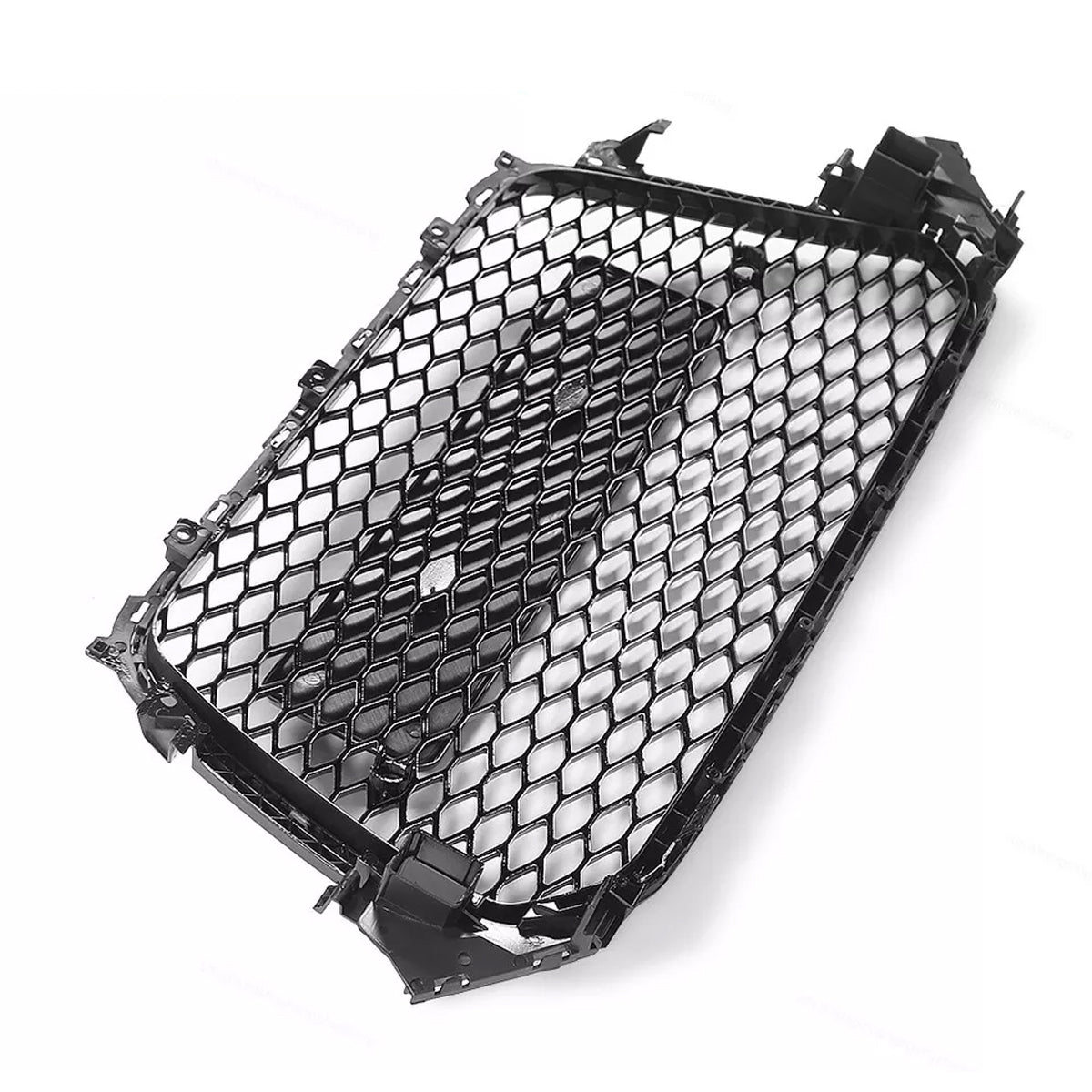 Bumper Grille Fit for A D A4 2013-2016 Honeycomb Grille with Gloss Black Body No Emblem