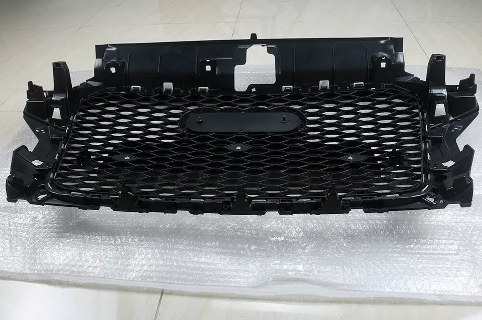 Bumper Grille Fit for 2013-2016 A3 S3 Front Bumper Mesh Honeycomb Grille