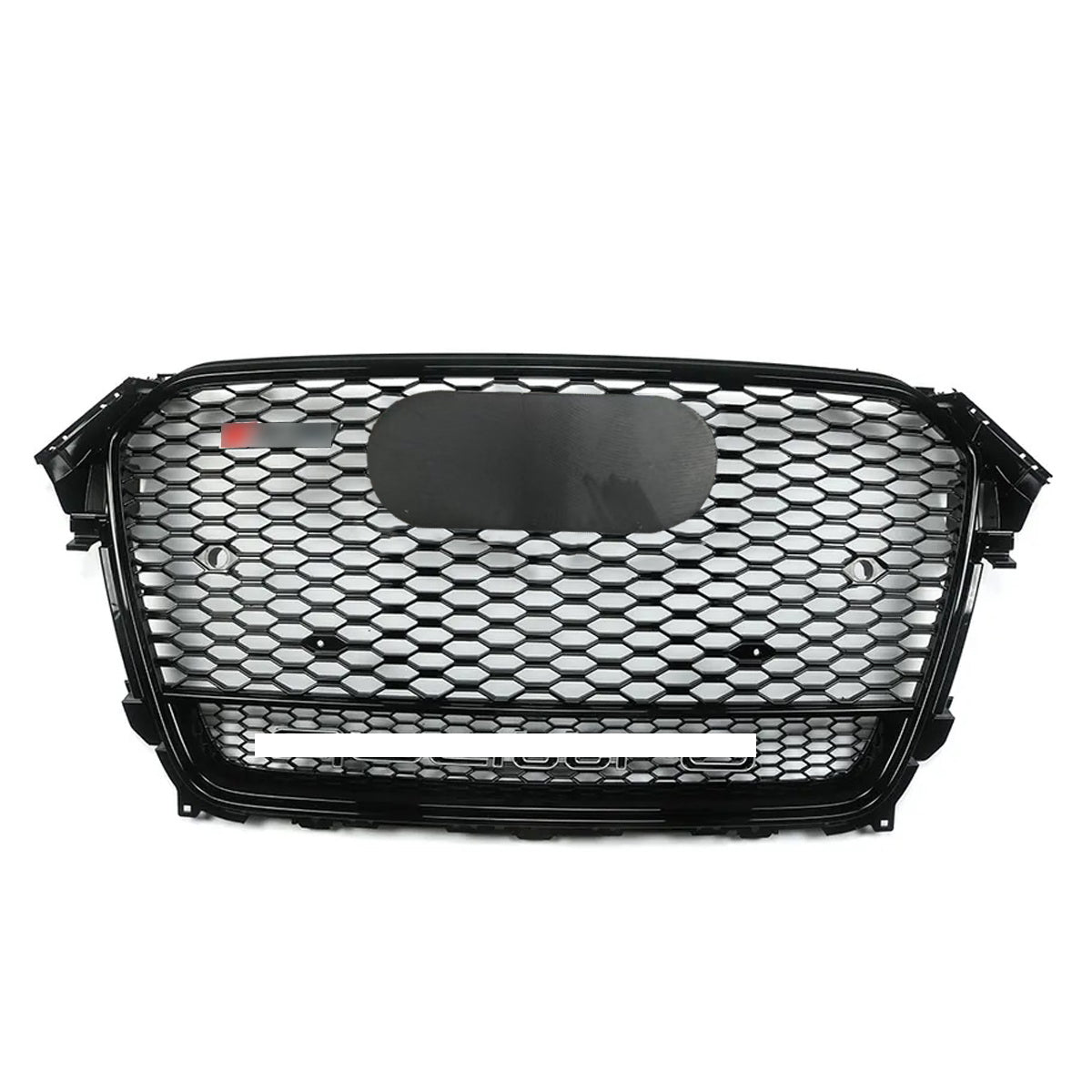 Bumper Grille Fit for A D A4 2013-2016 Honeycomb Grille with Gloss Black Body