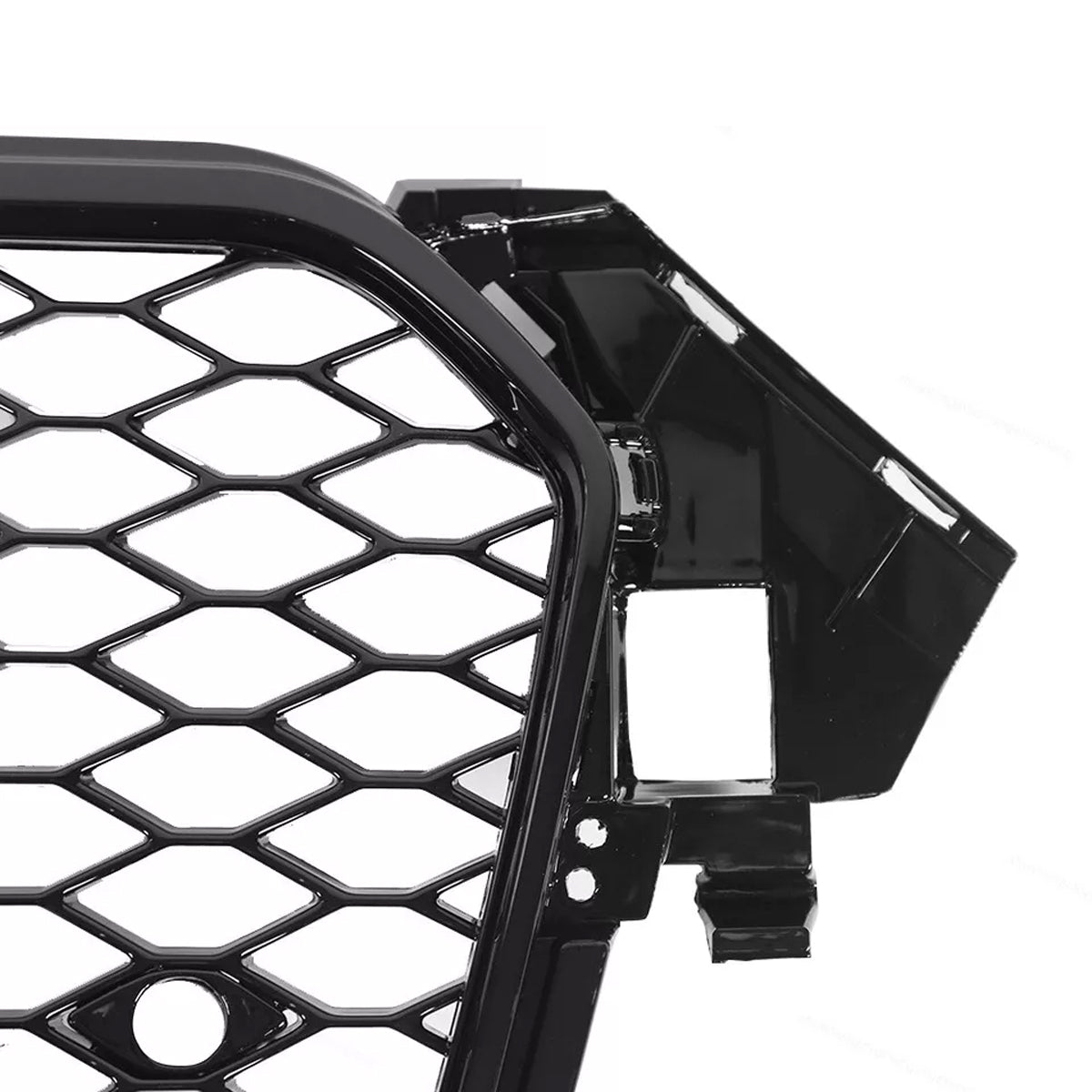 Bumper Grille Fit for A D A4 2013-2016 Honeycomb Grille with Gloss Black Body No Emblem