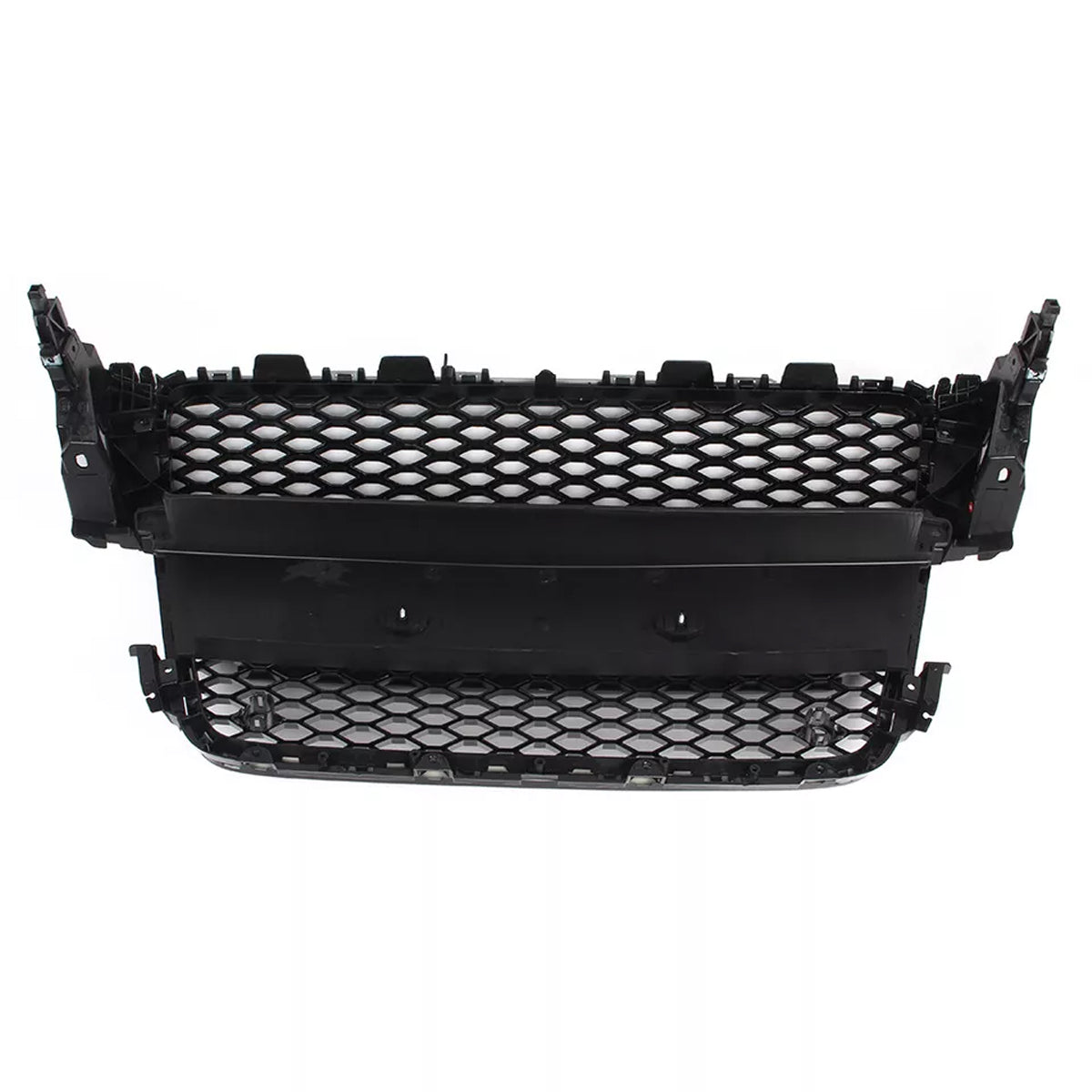 Bumper Grille Fit for A5 2008-2012 Honeycomb Grille with Gloss Black Body No Emblem