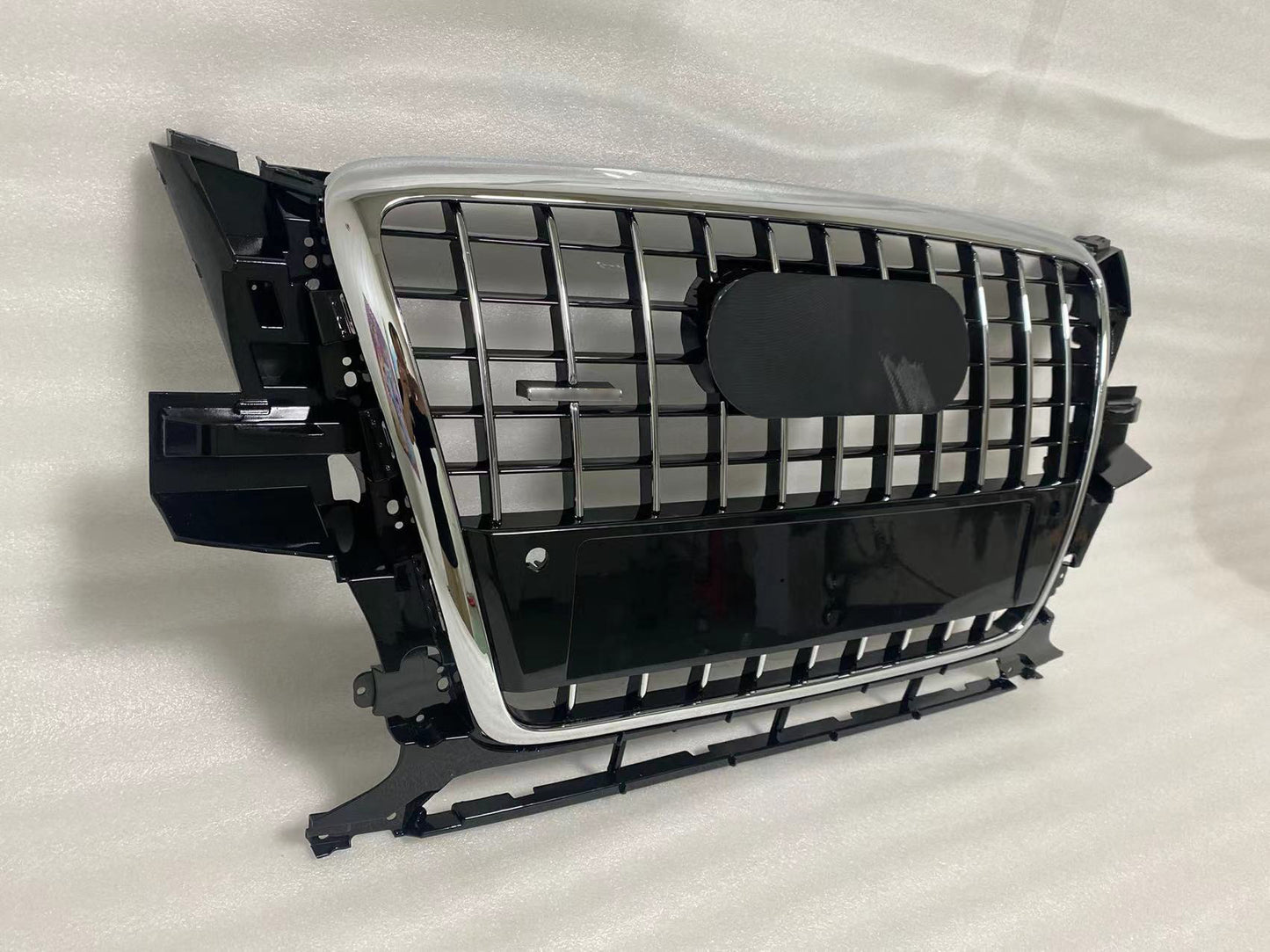 Front Bumper Grille Fit for AD Q5 RSQ5 2009-2012 Grill Grille Chrome